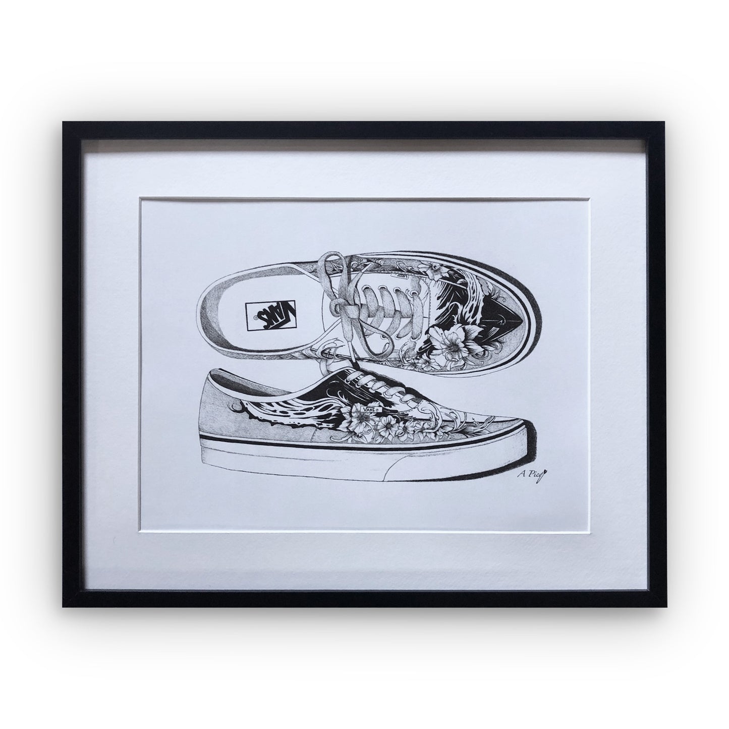 Skate shoes - Dessin