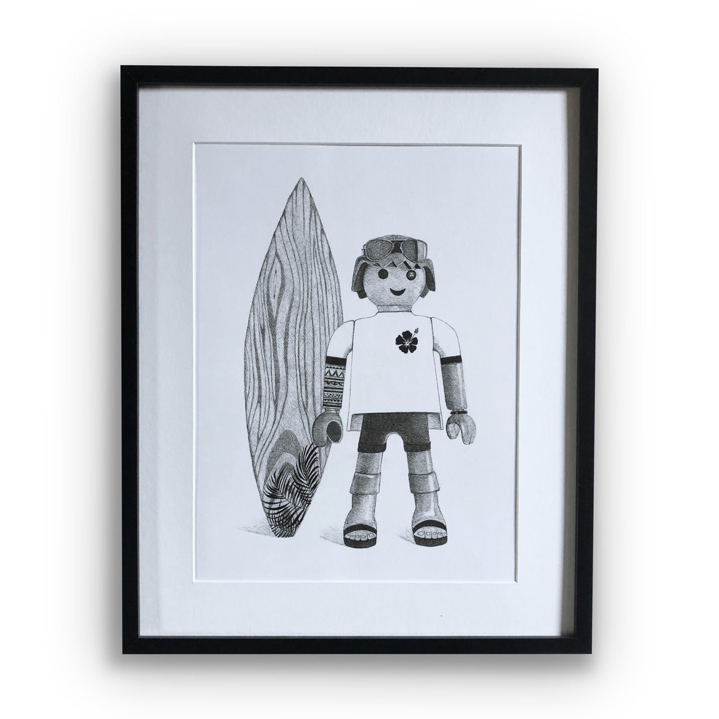 Surfer - Dessin