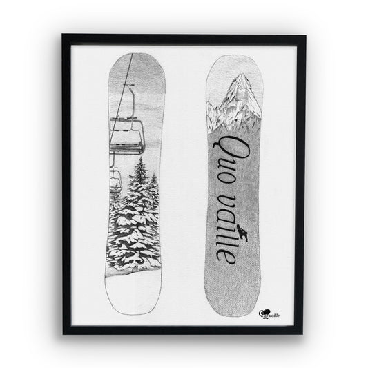Snowboard - Dessin